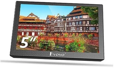  5 inch Monitor, 800x480 Mini TFT LCD Screen Small Camera Video 5 inch monitor - Image 1 of 4