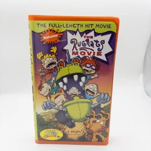 The Rugrats Movie (1999 VHS Orange) Clamshell Nickelodeon VHS - Picture 1 of 5