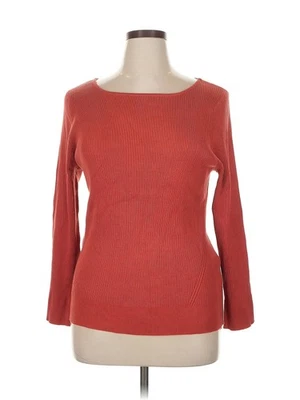 Suéter Pullover Rojo Chadwicks para Mujer 1X Plus Foto 1 de 4