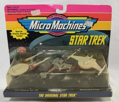 Винтажные Micro Machines Star Trek Оригинальная Коллекция No1 1993 Запечатанные НОВЫЕ Читайте - Изображение 1 из 4