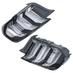 LED Tail Lights For Ford Mustang 2015-2022 2023 Rear Brake Stop Lamps Left+Right - Picture 1 of 11