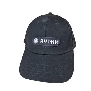 Rythm Cannabis Company Baseball Cap Black Hat Snapback - Picture 1 of 6