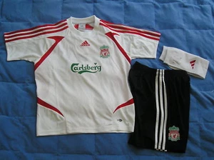 Adidas LIVERPOOL England Football Soccer Shirt JERSEY SHORT SOCK~SET~Sz 4T~RARE~ - Picture 1 of 4