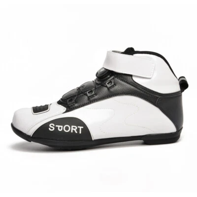 Hombres Lanchas Enduro Botas de Motocicleta para Motocross Mtb Descenso Zapatos de Ciclista Foto 1 de 4