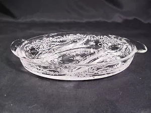 Fostoria Romance Oblong 3 part divided dish - Picture 1 of 10