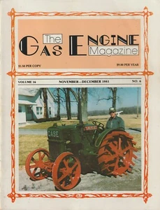 The Gas Engine Magazine Volume 16 No. 6 November-December 1981 - Picture 1 of 1