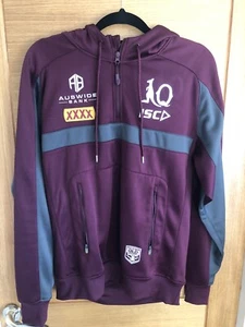 *BNWT* Queensland Maroons State Of Origin 2020 Squad Hoody Australia NRL - Small - Picture 1 of 8