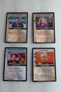 BABYLON 5  CCG TRADING CARDS 1997 - PICK 5 FROM MY LIST - Picture 1 of 24