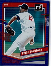 2023 PANINI DONRUSS BLUE FOIL PEDRO MARTINEZ RED SOX #212