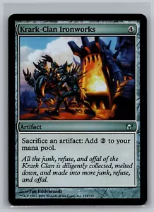 Krark-Clan Ironworks FOIL 134/165 Magic the Gathering MTG Fifth Dawn Hildebrandt - Picture 1 of 2