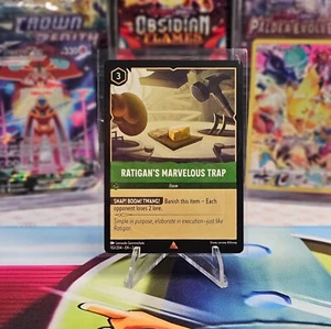 Ratigan's Marvelous Trap 102/204 Rara Ascesa dei Alluvioni Disney Lorcana TCG - Foto 1 di 2