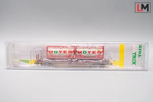 Minitrix N 15273-02 Taschenwagen Hoyer DB OVP // D_907 - Bild 1 von 2