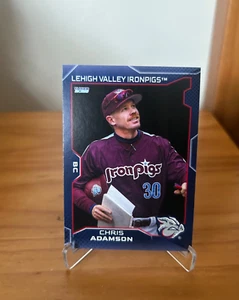 2025 Lehigh Valley IronPigs Chris Adamson Philadelphia Phillies - Picture 1 of 1