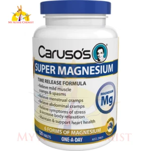 Caruso's Super Magnesium 120 Tablets - Picture 1 of 1