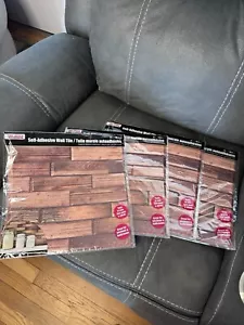 4 NIP Tool Bench Hardware Self-Adhesive Wall Tile-Easy-Peel & Stick-12"x12" each - Picture 1 of 4