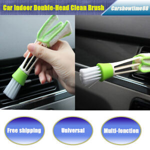 Clean Brush Double-Head Indoor Air-condition Outlet Window Care Cleaning Tool