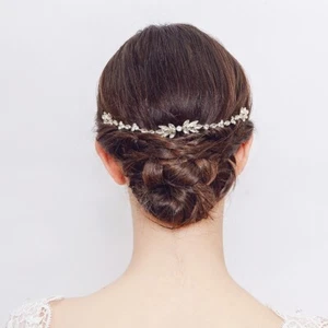Bride Hair Comb Rhinestone Tiaras Crystal Headwear Party Jewelry Wedding - Picture 1 of 9