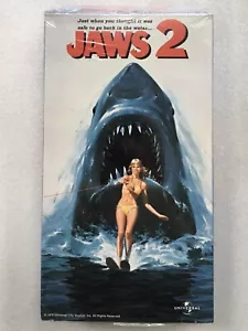 Jaws 2 (VHS, 1998) New w/ Box Damage - Bild 1 von 3