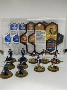 Heroscape Lot Gen Simon Fraser Pat Ferguson 20th Maine Morgan’s Riflemen C3V - Picture 1 of 11