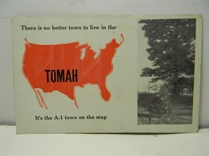 Postal vintage de saludos de Tomah Wisconsin - P34 - Imagen 1 de 2