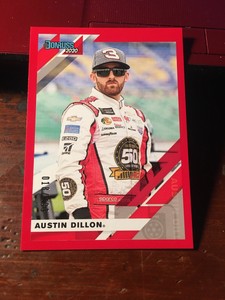 Austin Dillon 2020 Donruss Red #25 Ser. #18 Of 299