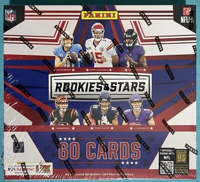 2024 Panini Rookies & Stars Football Longevity Box -Factory Sealed- Nix, Daniels - Image 1 of 4