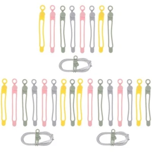 8pcs Useful Charging Cords Winder Cable Winders Fastening Cable Ties - Afbeelding 1 van 12