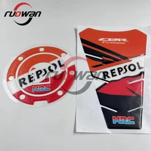 Decal Fuel Tank Cap Cover Sticker Pad For Honda CBR600RR CBR1000RR REPSOL CBR900 - Bild 1 von 5