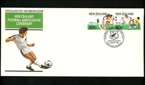 Postal History New Zealand FDC #1022 Sports Soccer 1991 - Picture 1 of 2