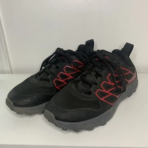 Boombah Turf Shoes Mens Size 9.5 Baseball Softball Black Red - Picture 1 of 11