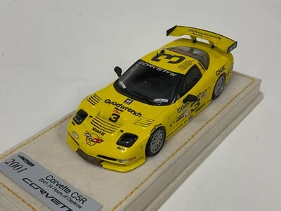 1/43 MINICHAMPS Chevrolet Corvette C5R 2001 Daytona Auto #3 Alcantara Basi - Immagine 1 di 4