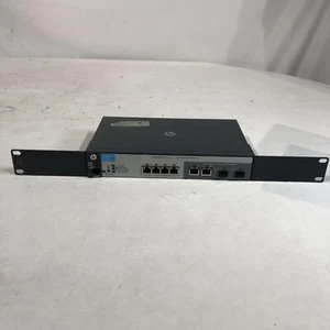 HP MSM720 WIRELESS AP CONTROLLER J9693A 40/120/10 4 PORT GIGABIT W/RACK EARS - Picture 1 of 6