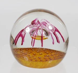 Very Pretty Caithness Glas limitierte Auflage Briefbeschwerer ~ Starburst 161/500 - Bild 1 von 3