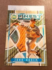 1995 Topps Finest UNCUT PROOF John Hudek Astros