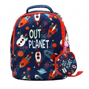 Out Of This Planet Kindergarten Backpack with Coin Purse, School Kids Gift - Picture 1 of 7