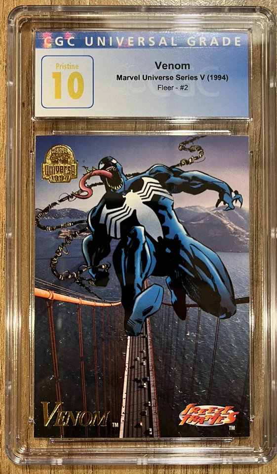 VENOM #2 1994 Marvel Universe Series V PRISTINE PSA CGC 10.0 low pop - Image 1 of 2