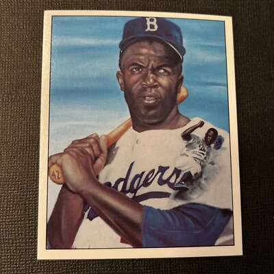 1986 TCMA Robert Stephen Simon's Super Star Set Card # 6 Jackie Robinson   - Image 1 of 2