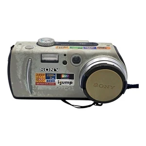 Sony Digital Camera Cybershot DSC-P50 2.1MP Silver Faulty Spares Repairs - Picture 1 of 8