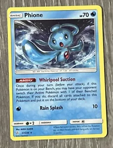 Phione 57/236 - Cosmic Eclipse - Rare - Pokemon Card TCG - LP - Picture 1 of 2