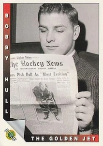 1991-92 Ultimate Original Six #88 Bobby Hull Chicago Blackhawks HOF - Picture 1 of 1