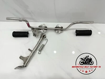 Barra de peldaño y soporte lateral Honda SS50 CL50 CL70 CD50 CD50 CD50 CD50 CD50. Foto 1 de 4