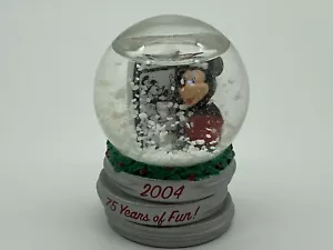 2004 Mickey Mouse Disney JCPenney Snow Globe Black Friday Christmas Holiday - Picture 1 of 5