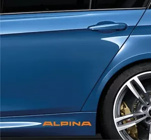 Calcomanías de faldón premium BMW ALPINA pegatinas gráficas serie 1 3 5 7 - Imagen 1 de 8