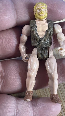 Vintage 1988 Bone Age Ice Clan Zur by Kenner loose action figure caveman toy 3" Cover