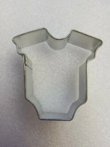 Mini Baby Bodysuit Cookie Cutter Metal Party Favor 1 Dozen 2x2 Baby Shower  - Picture 1 of 4