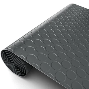 Coin Garage Floor Mat PVC Flooring Roll Anti-Slip Gym Under Car Protect Cove - Picture 1 of 15