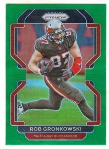 Panini Prizm #293 2021 Rob Gronkowski Green Prizm - Imagen 1 de 1