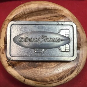 VINTAGE 1974 GOODYEAR TIRE & RUBBER CO. BELT BUCKLE 🔥🔥 - Picture 1 of 6