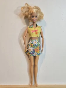 Mattel Barbie Clothes 90s SUMMER FLOWERS Outfit Casual Fashion Doll VGUC C161 - Picture 1 of 14