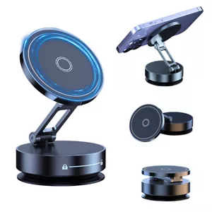 Soporte magnético fuerte para teléfono 360 aspiradora ventosa soporte para automóvil plegable montaje para automóvil - Imagen 1 de 13